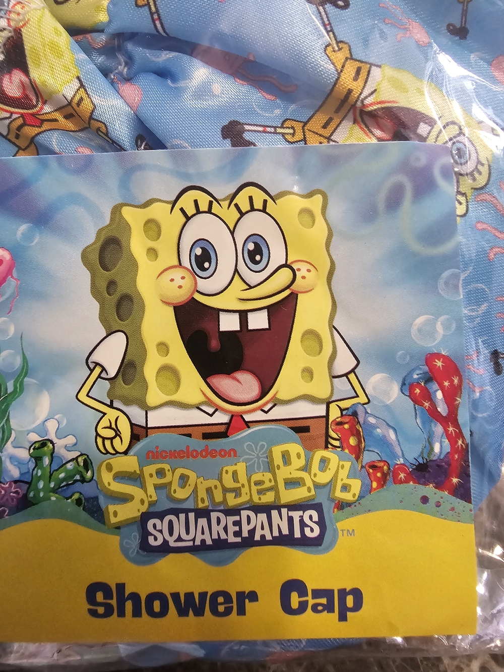 SpongeBob Squarepants Shower Cap - Picture 3 of 4